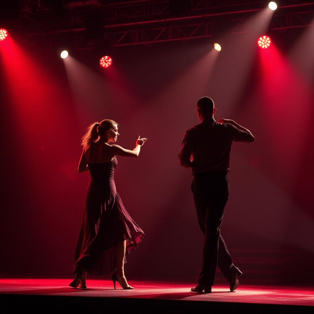 Performance sul palco